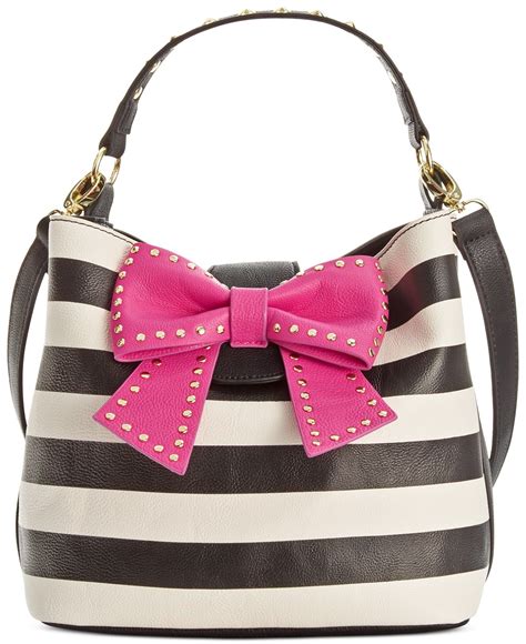 betsey johnson football purse - Betsey Johnson purses with bows.